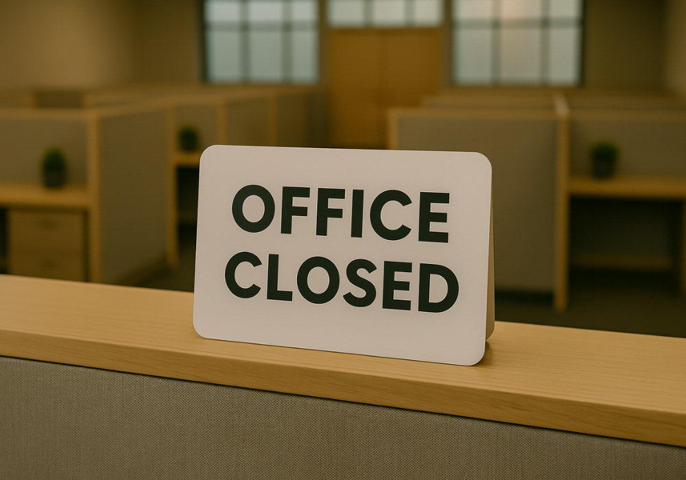 Cierre técnico de oficinas