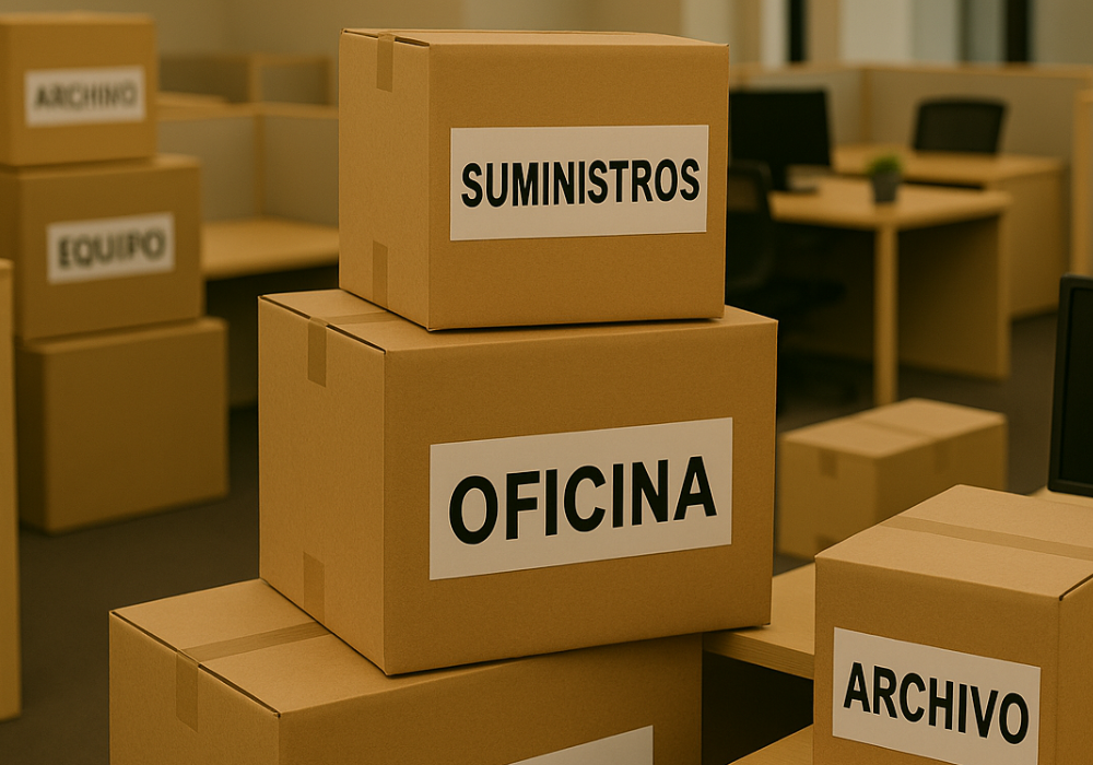 Etiquetado para mudanzas internas