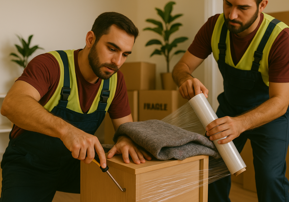 logística de mobiliario