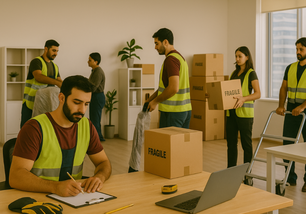 logística de mobiliario