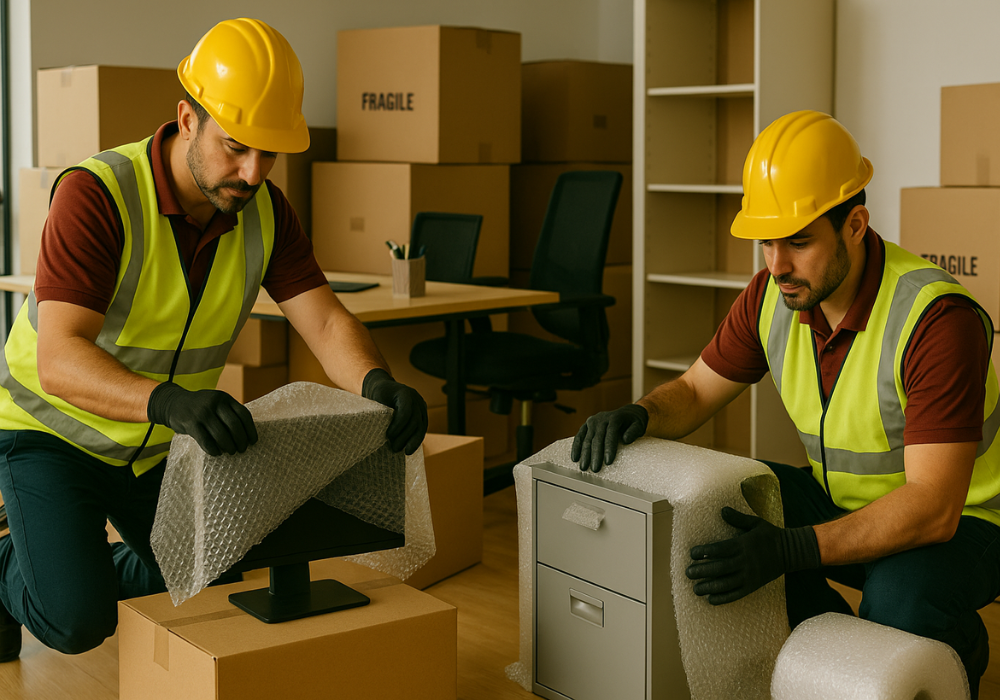 Mudanza de oficinas Madrid