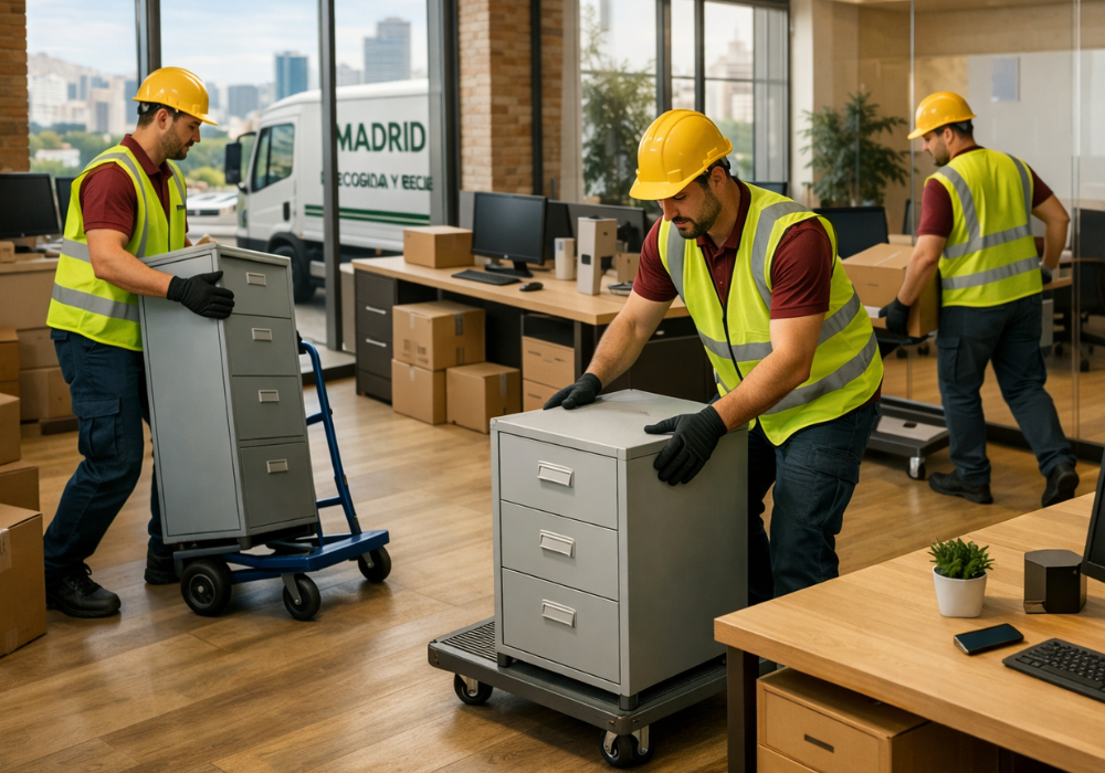 retirada de archivadores