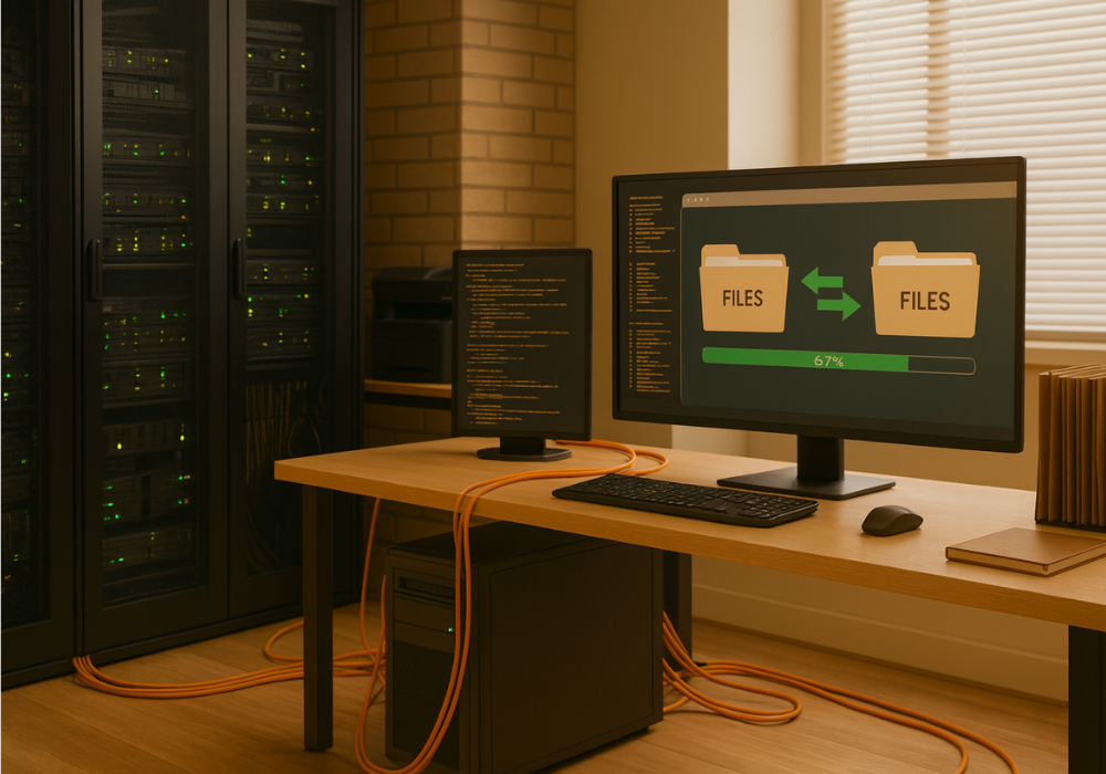 traslado de archivos