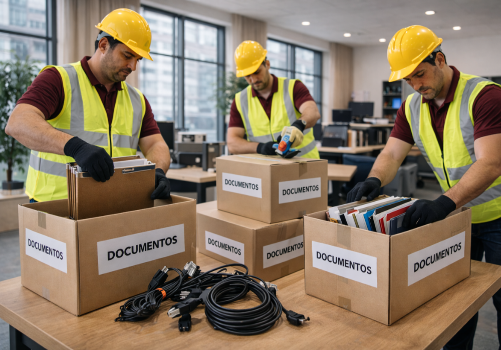 embalaje de documentos