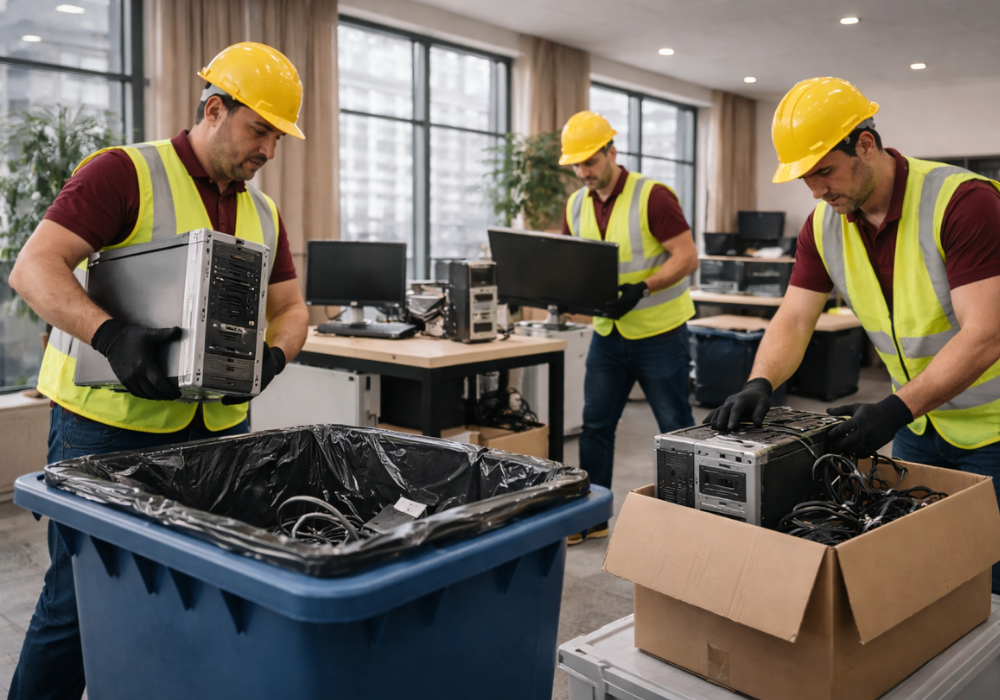 recogida de material informático