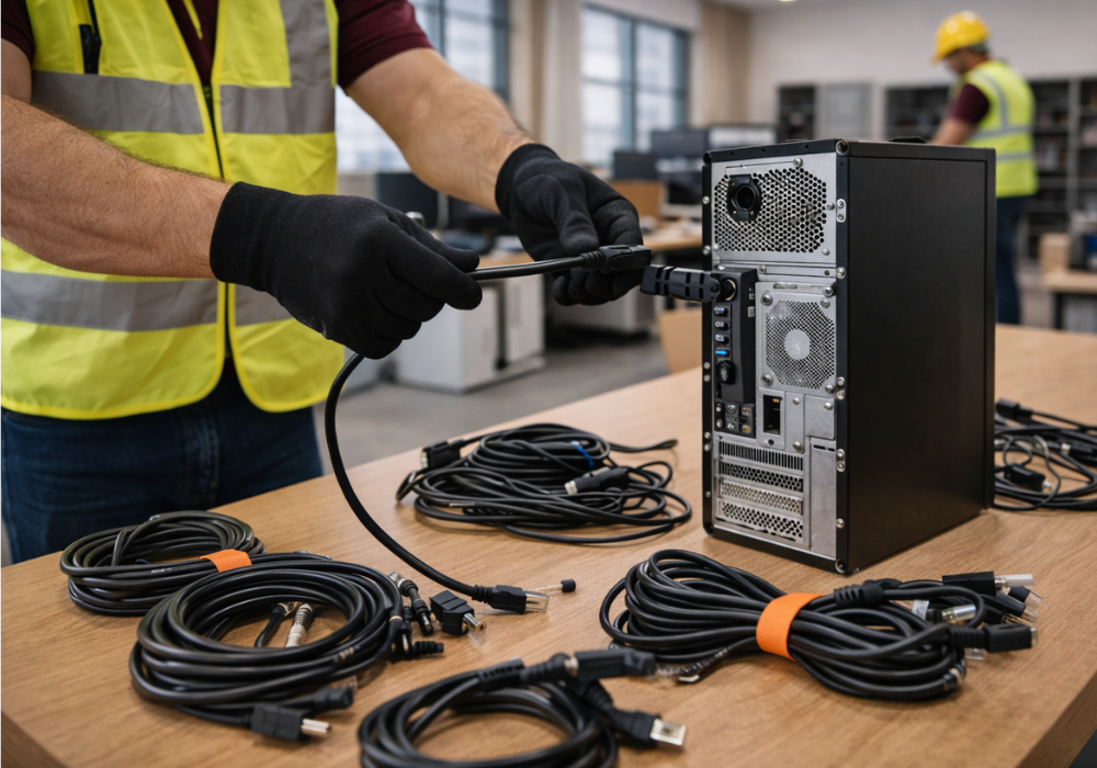 recogida de material informático