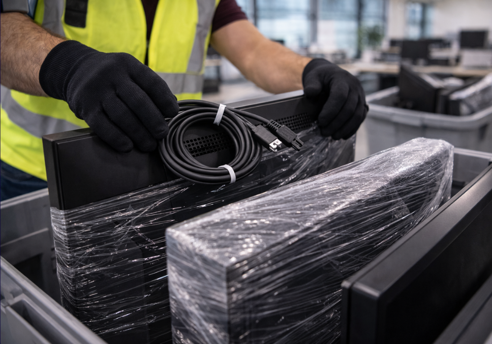 reciclaje de monitores