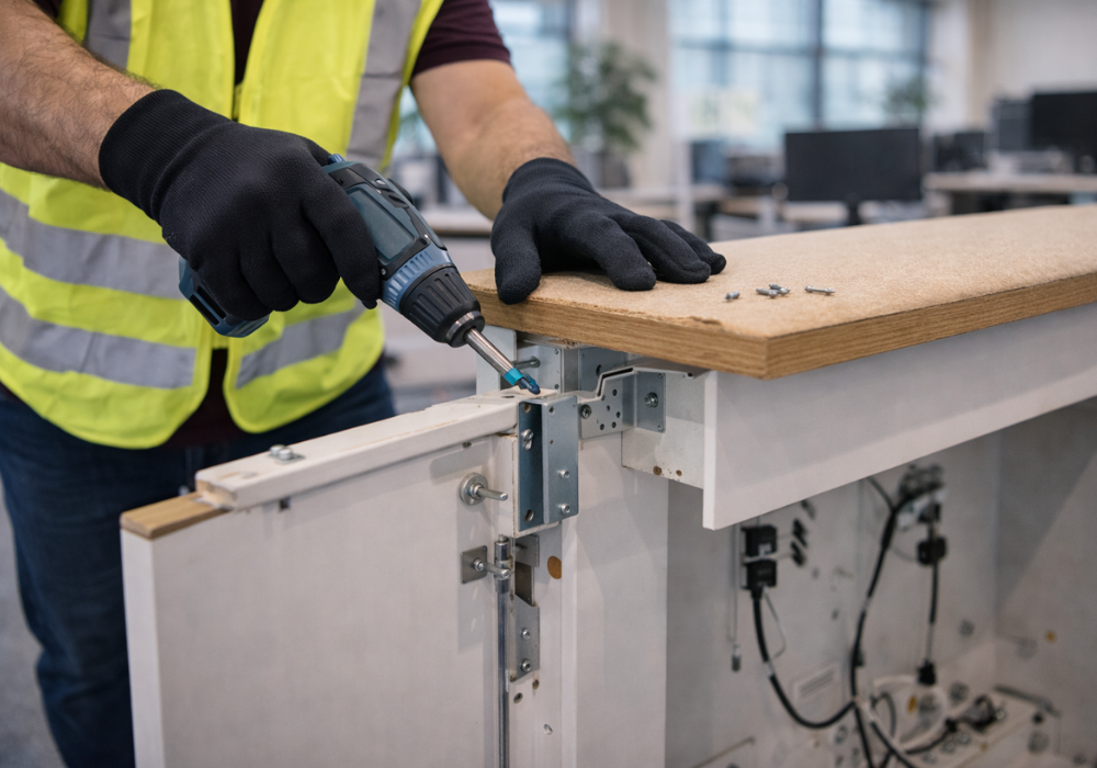 retiro de mostradores