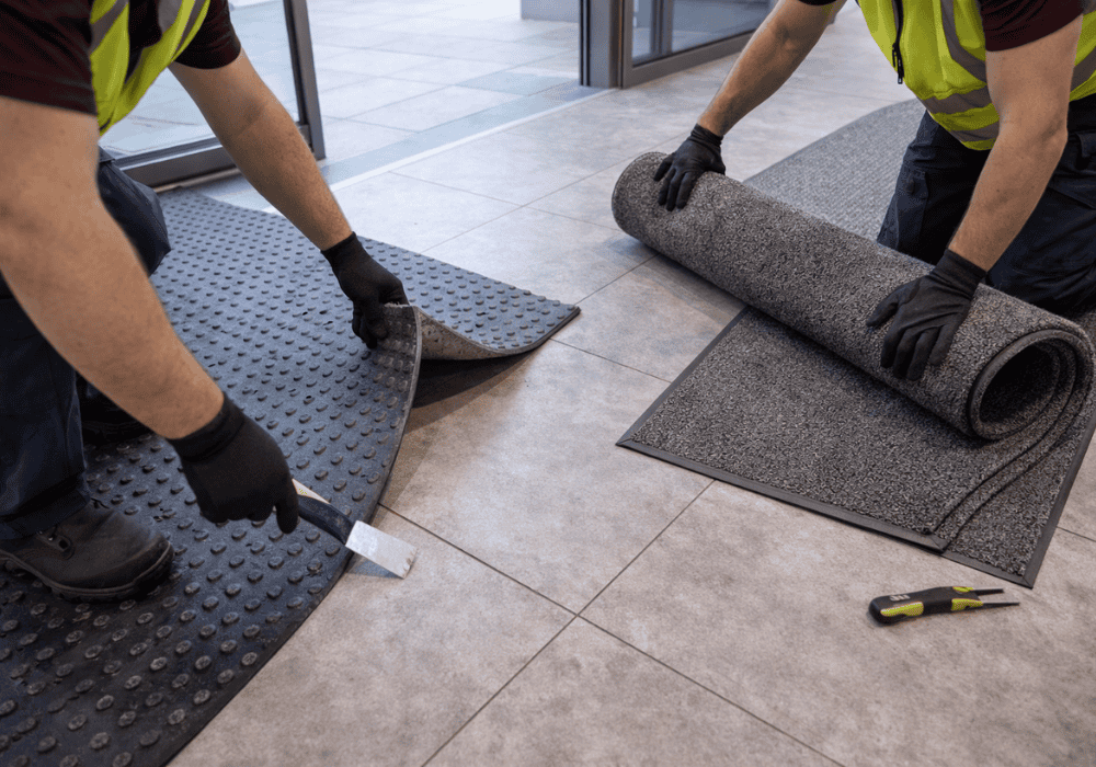 retirada de alfombrillas retirada de alfombrillas