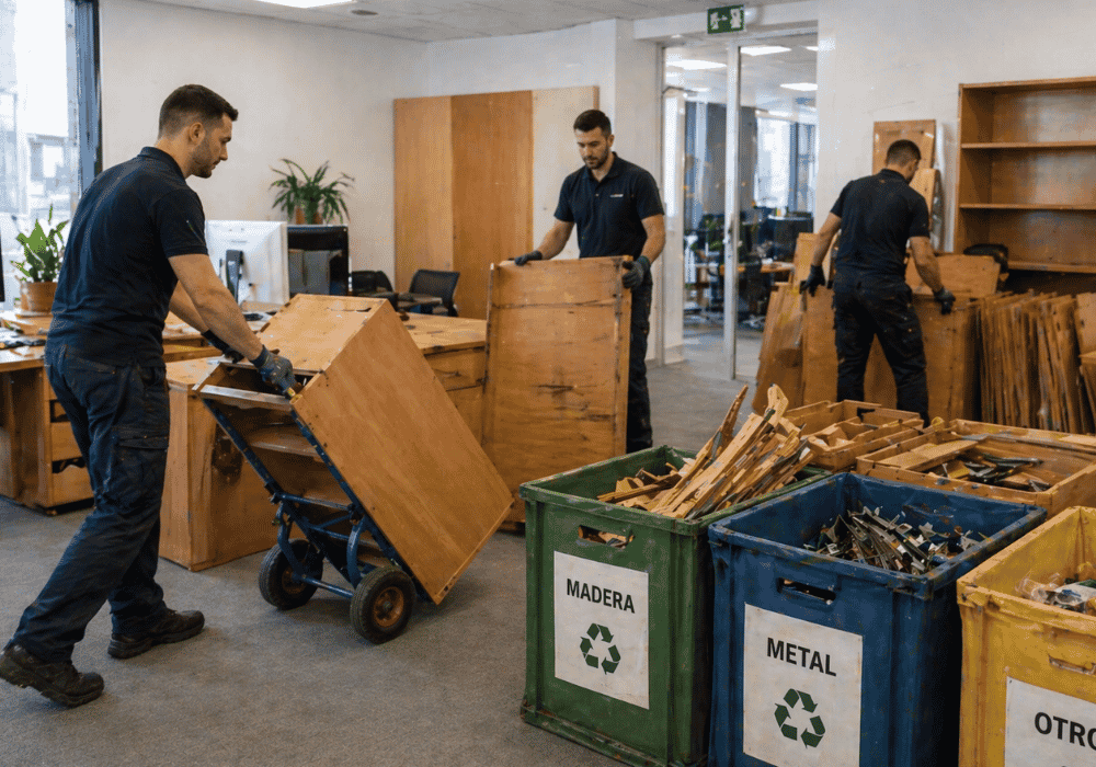 Reciclaje de mobiliario de madera