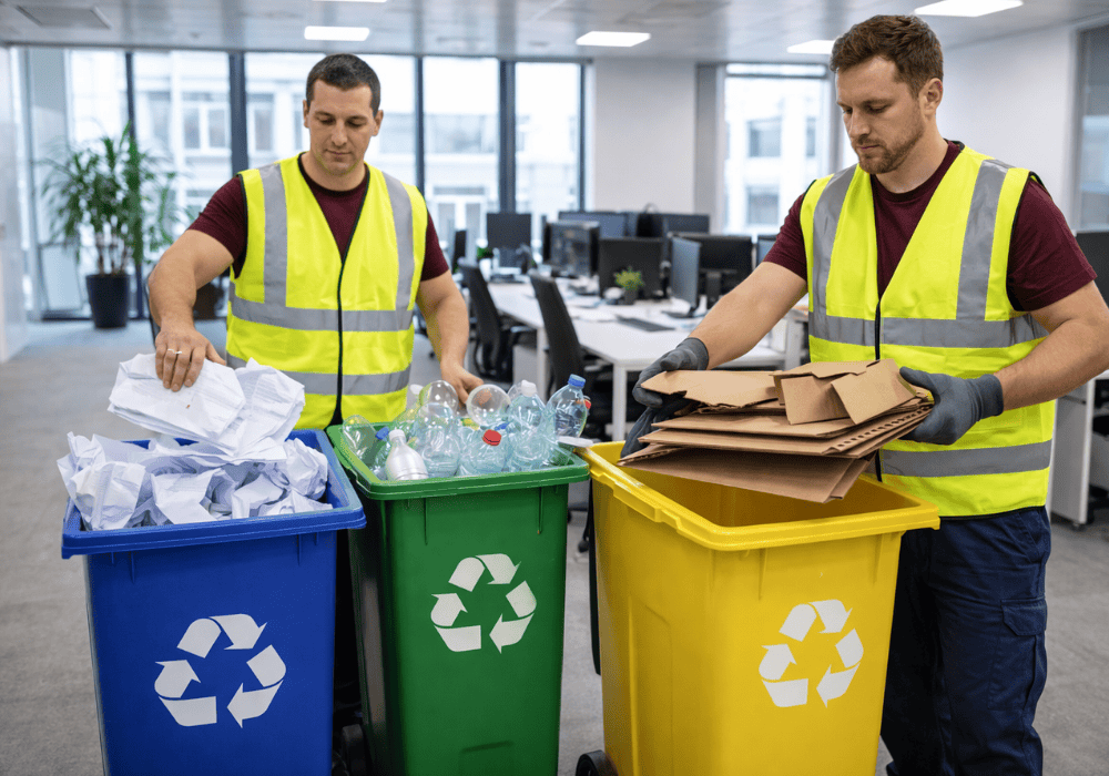 gestión de residuos no peligrosos en oficinas