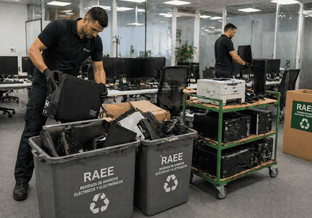 gestión de RAEE en empresas