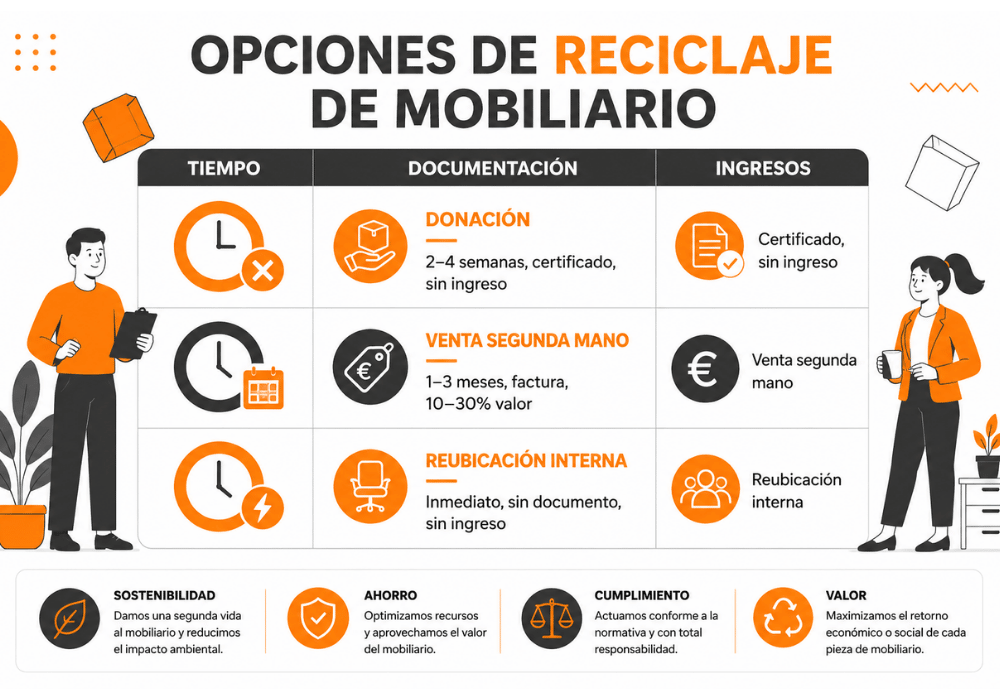 reciclaje de mobiliario de oficina reciclaje de mobiliario de oficina