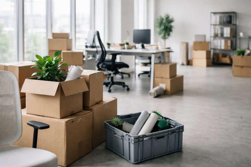 Economía circular en el vaciado de oficinas