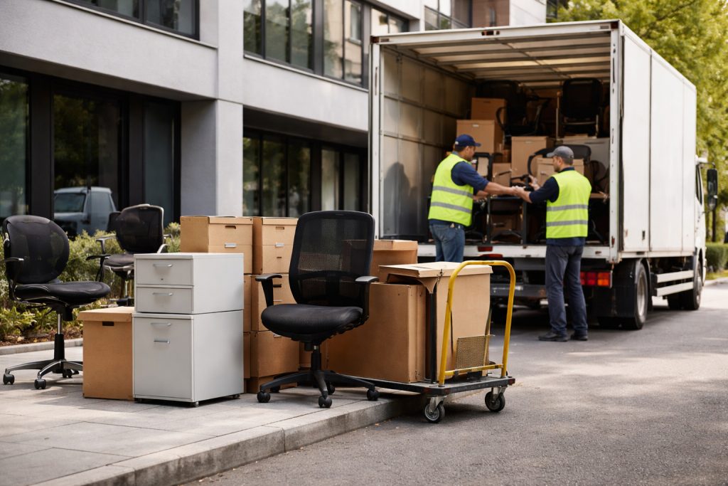 reciclar muebles de oficina en Madrid